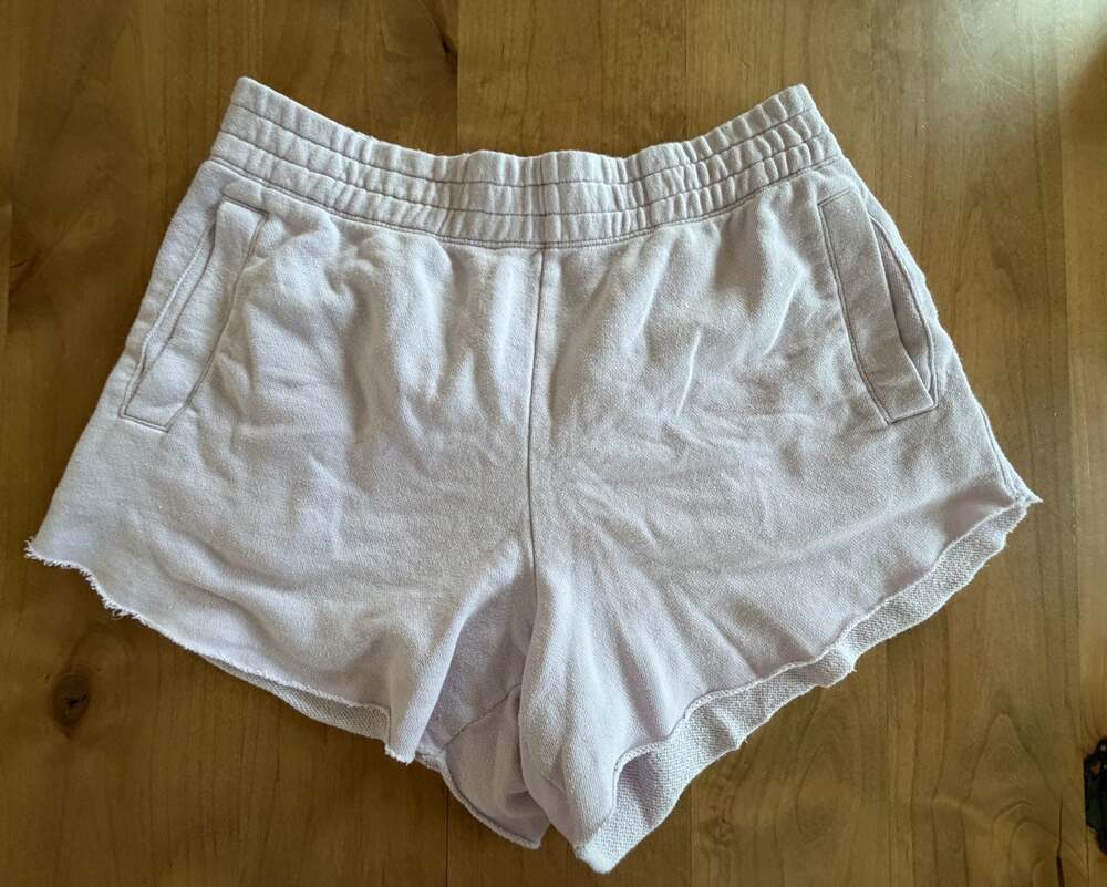 Aerie Pale Lavender sweatshorts Medium